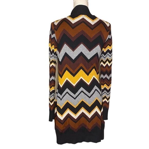 Missoni for Target Sz Sm Multi Colored Chevron Open Front Long Cardigan
Sweater - Picture 3 of 5